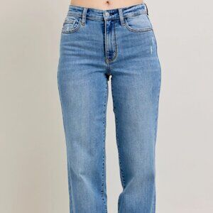 Judy Blue Jeans High Waisted Trouser Straight Fit